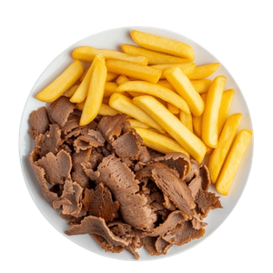 Lamb Doner and Fries